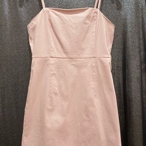 light pink f21 dress